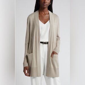 SALE 🎉Nordstrom Cardigan - beige, merino wool blend